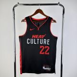 Men's 2024 Jimmy Butler Black Team Jersey - City Edition