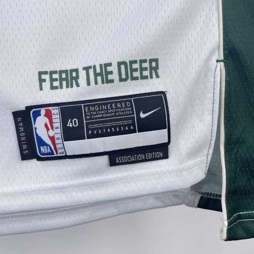 Men's 2023 Jrue Holiday White Home Team Jersey