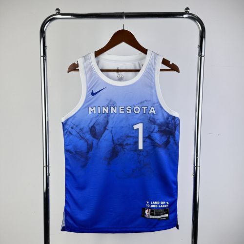 Men's 2024 Kyle Anderson Blue Team Jersey - City Edition