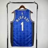 Men's 2024 Tracy McGrady Retro Blue Team Jersey