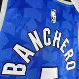 Men's 2024 Paolo Banchero Retro Blue Team Jersey