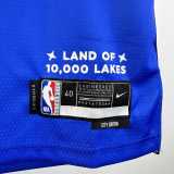 Men's 2024 Anthony Edwards Blue Team Jersey - City Edition