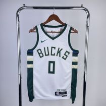 Men's 2023 Damian Lillard White Home Team Jersey