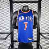 Men's 2024 Carmelo Anthony Blue Team Jersey - City Edition