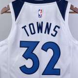 Men's 2023 Karl-Anthony Towns White Home Team Jersey
