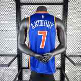 Men's 2024 Carmelo Anthony Blue Team Jersey - City Edition