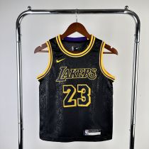 Youth LeBron James Black Team Jersey