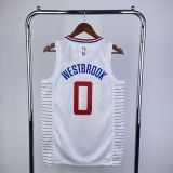 Men's 2023 Russell Westbrook White Home Team Jersey