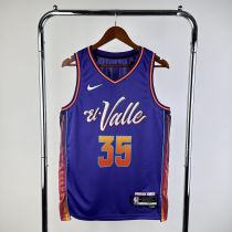 Men's 2024 Kevin Durant Blue Team Jersey - City Edition Men's 2024 Kevin Durant Blue Team Jersey - City Edition