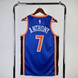 Men's 2024 Carmelo Anthony Blue Team Jersey - City Edition