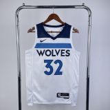 Men's 2023 Karl-Anthony Towns White Home Team Jersey