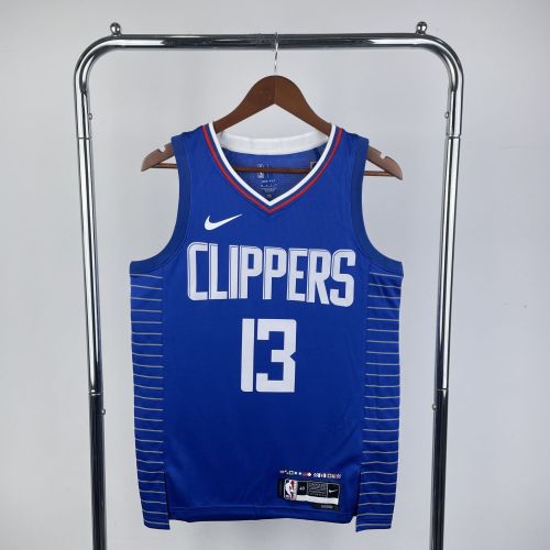 Men's 2023 Paul George Blue Away Team Jersey