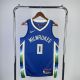 Men's 2023 Damian Lillard Blue Team Jersey - City Edition