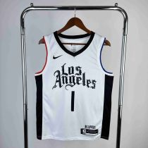 Men's 2021 James harden White Team Jersey