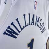 Men's 2023 Zion Williamson White Home Team Jersey