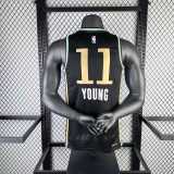 Men's 2024 Trae Young Black Team Jersey - City Edition