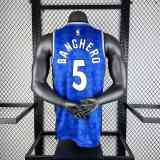 Men's 2024 Paolo Banchero Retro Blue Team Jersey