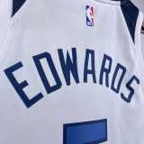 Men's 2023 Anthony Edwards White Home Team Jersey
