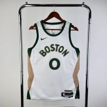 Men's 2024 Jayson Tatum White Team Jersey - City Edition