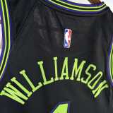 Men's 2024 Zion Williamson Black Team Jersey - City Edition