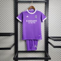 Kids Real Madrid 2016/2017 Away Retro Jersey and Short Kit