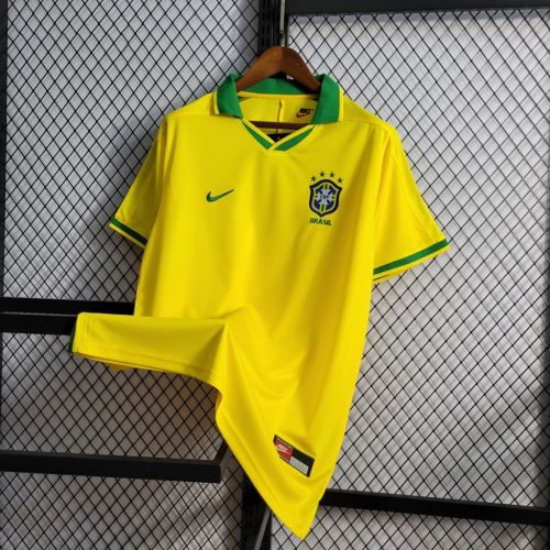 Brazil 1997/1998 Home Retro Jersey