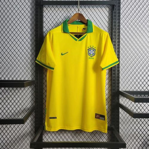Brazil 1997/1998 Home Retro Jersey