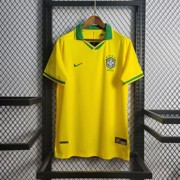 Brazil 1997/1998 Home Retro Jersey