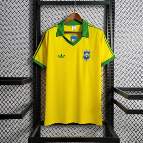 Brazil 1977/1978 Home Retro Jersey