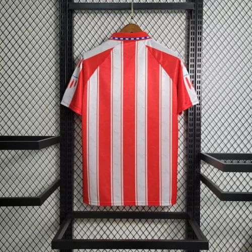 Atlético Madrid 1994/1995 Home Retro Jersey