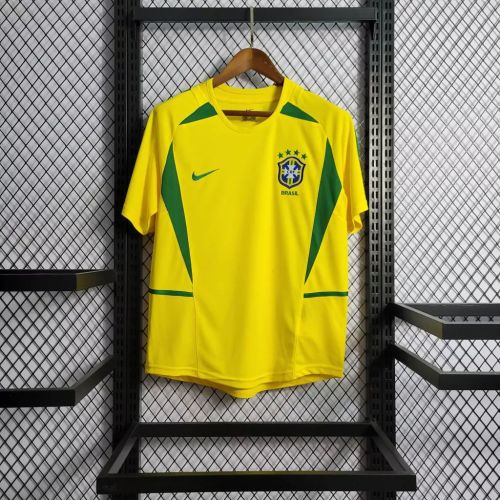 Brazil 2002/2004 Home Retro Jersey