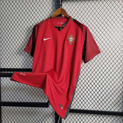 Portugal 2016 Euro Home Retro Jersey