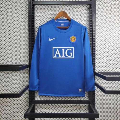 MUFC 2008/2009 Third Retro Long Sleeve Jersey
