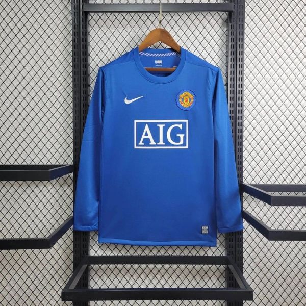 MUFC 2008/2009 Third Retro Long Sleeve Jersey
