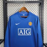 MUFC 2008/2009 Third Retro Long Sleeve Jersey