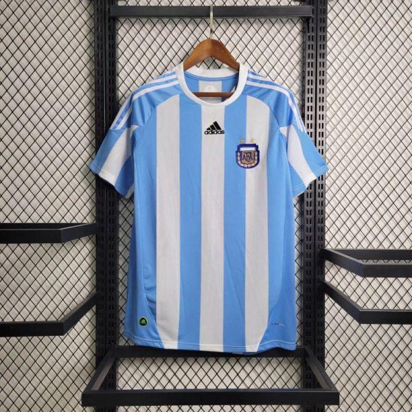 Argentina 2010 World Cup Home Retro Jersey