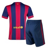 Kids Barcelona 2014/2015 Home Retro Jersey and Short Kit