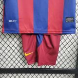 Kids Barcelona 2010/2011 Home Retro Jersey and Short Kit