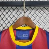 Kids Barcelona 2010/2011 Home Retro Jersey and Short Kit