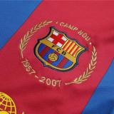 Barcelona 2007/2008 Home Retro Long Sleeve Jersey