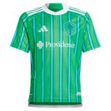 Kids Seattle Sounders FC 2024 Home Jersey and Short Kit