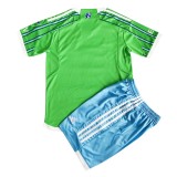 Kids Seattle Sounders FC 2024 Home Jersey and Short Kit