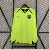 Barcelona 2005/2006 Third Retro Long Sleeve Jersey