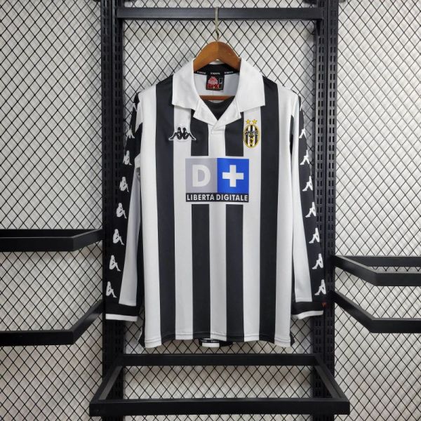 Juventus 1999/2000 Home Retro Long Sleeve Jersey