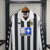 Juventus 1999/2000 Home Retro Long Sleeve Jersey