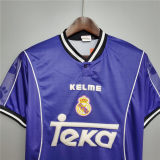 Real Madrid 1997/1998 Away Retro Jersey