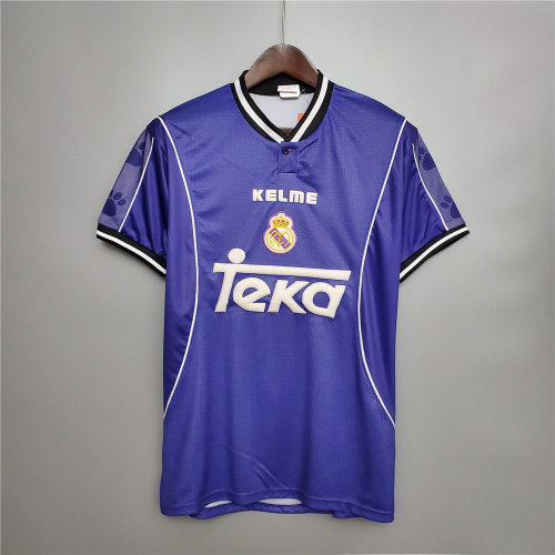 Real Madrid 1997/1998 Away Retro Jersey