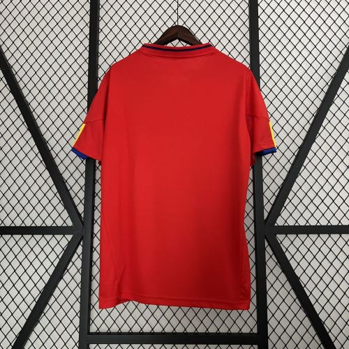 Spain 2010 World Cup Home Retro Jersey
