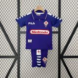 Kids Fiorentina 1998/1999 Home Retro Kit
