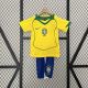 Kids Brazil 2004/2006 Home Retro Kit